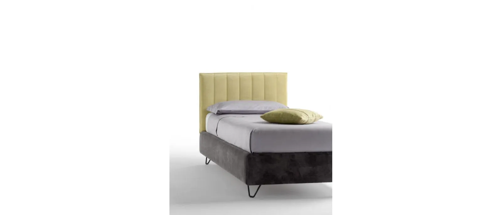 Single upholstered bed Twist by Bside