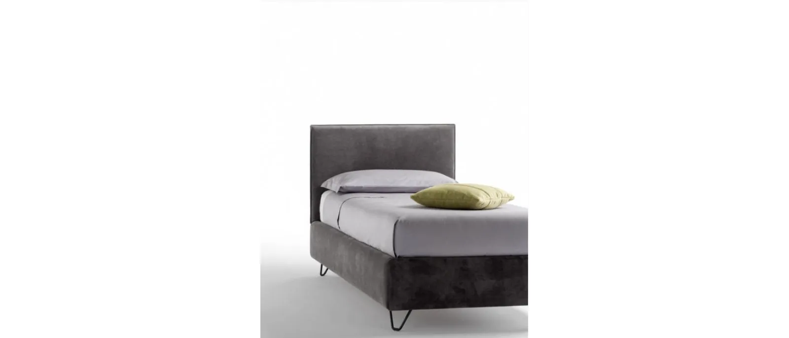 Single upholstered bed Twist by Bside
