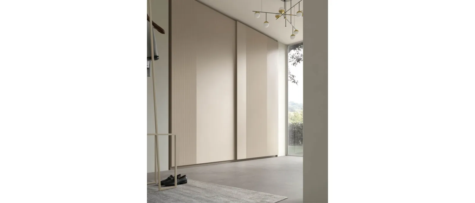 Maronese is an italian company producing wardrobe with a sliding door system of the