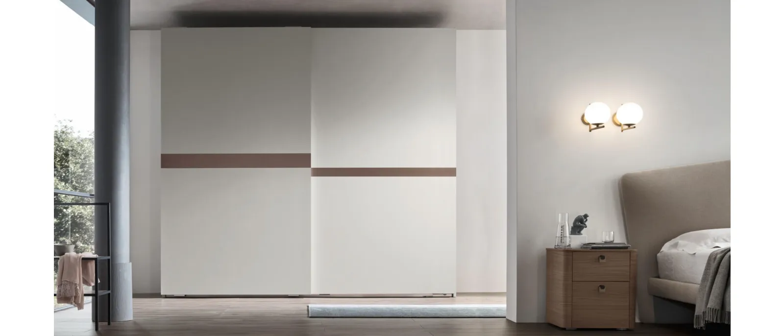 Furious is a wardrobe with sliding door from Maronese. It's available in