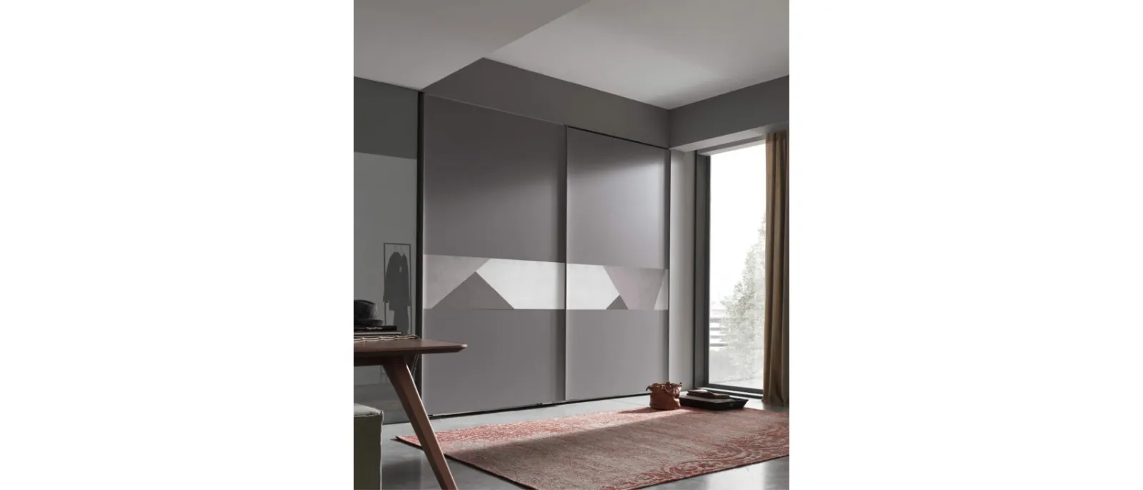 Next is the wardrobe by Maronese with sliding door and its name refers to