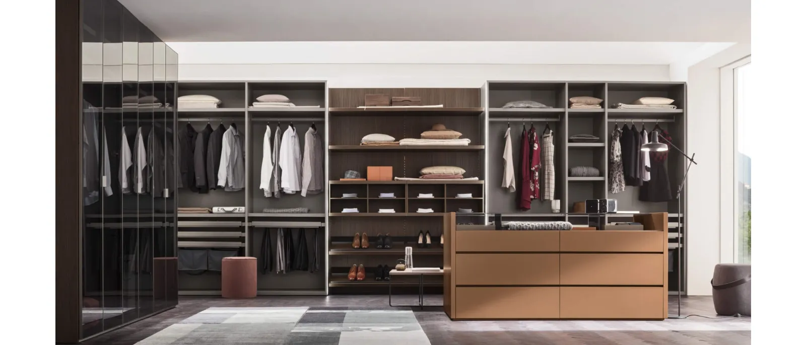 The concept of cabin wardrobes is constantly evolving