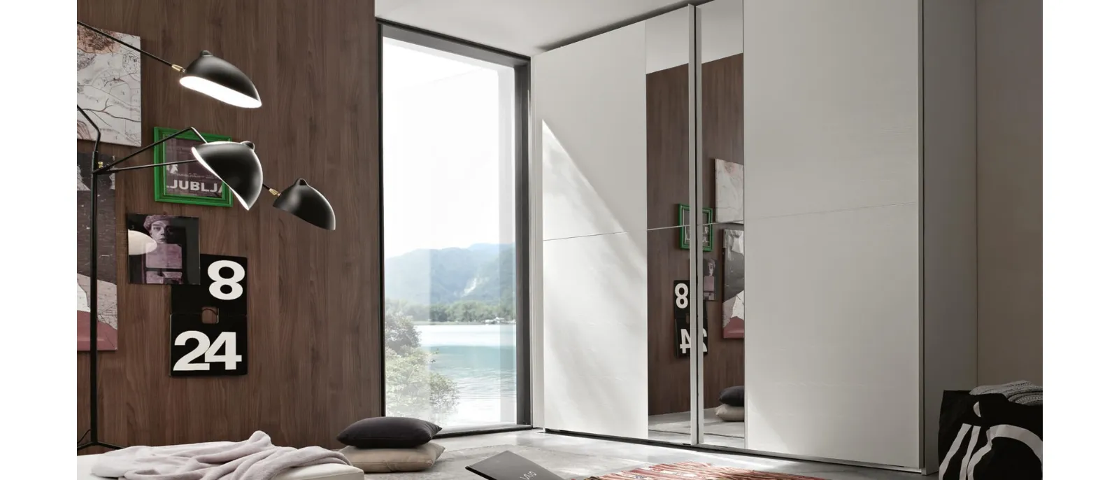 Zen Wardrobe by Maronese is designed with the aim of allowing the