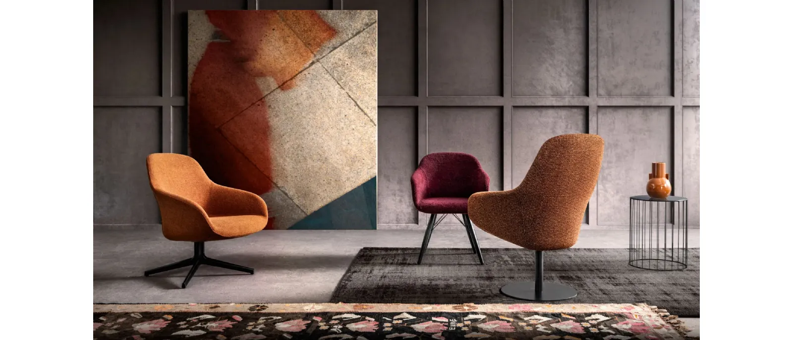 Yoko armchairs by Samoa